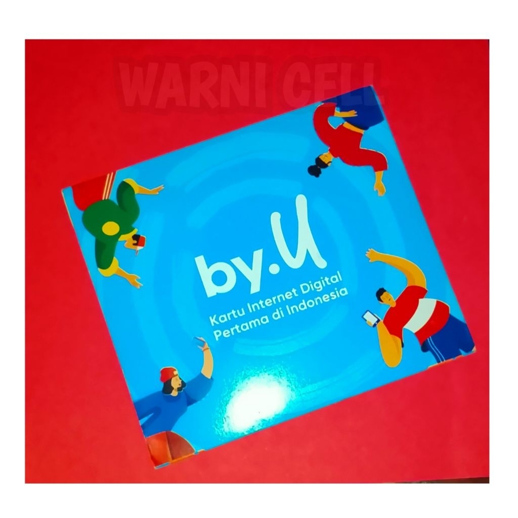 Kartu Perdana by.U Bahan Injek Zerro Kosongan