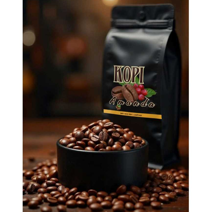 AMANDA KOPI BUBUK HITAM PEKAT ENAK LAMPUNG