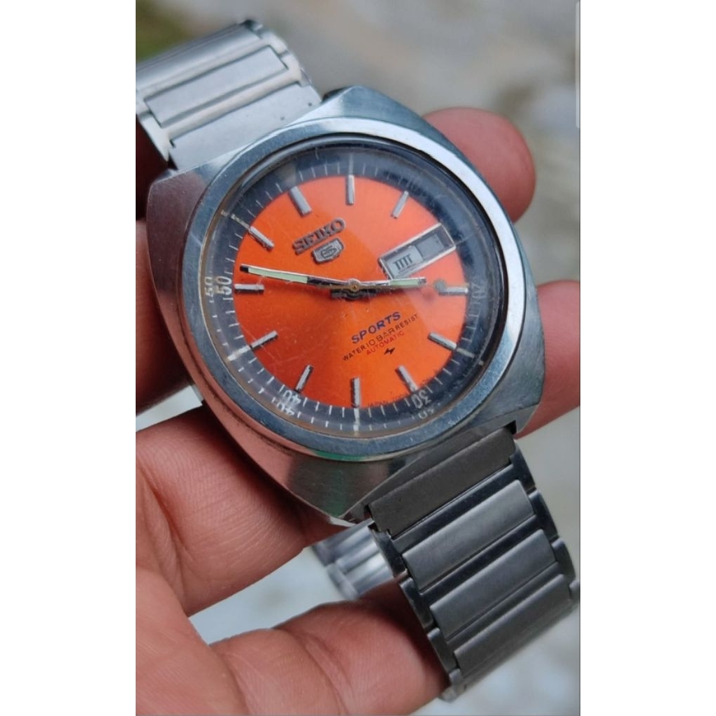Seiko5 Automatic 6119 Orange