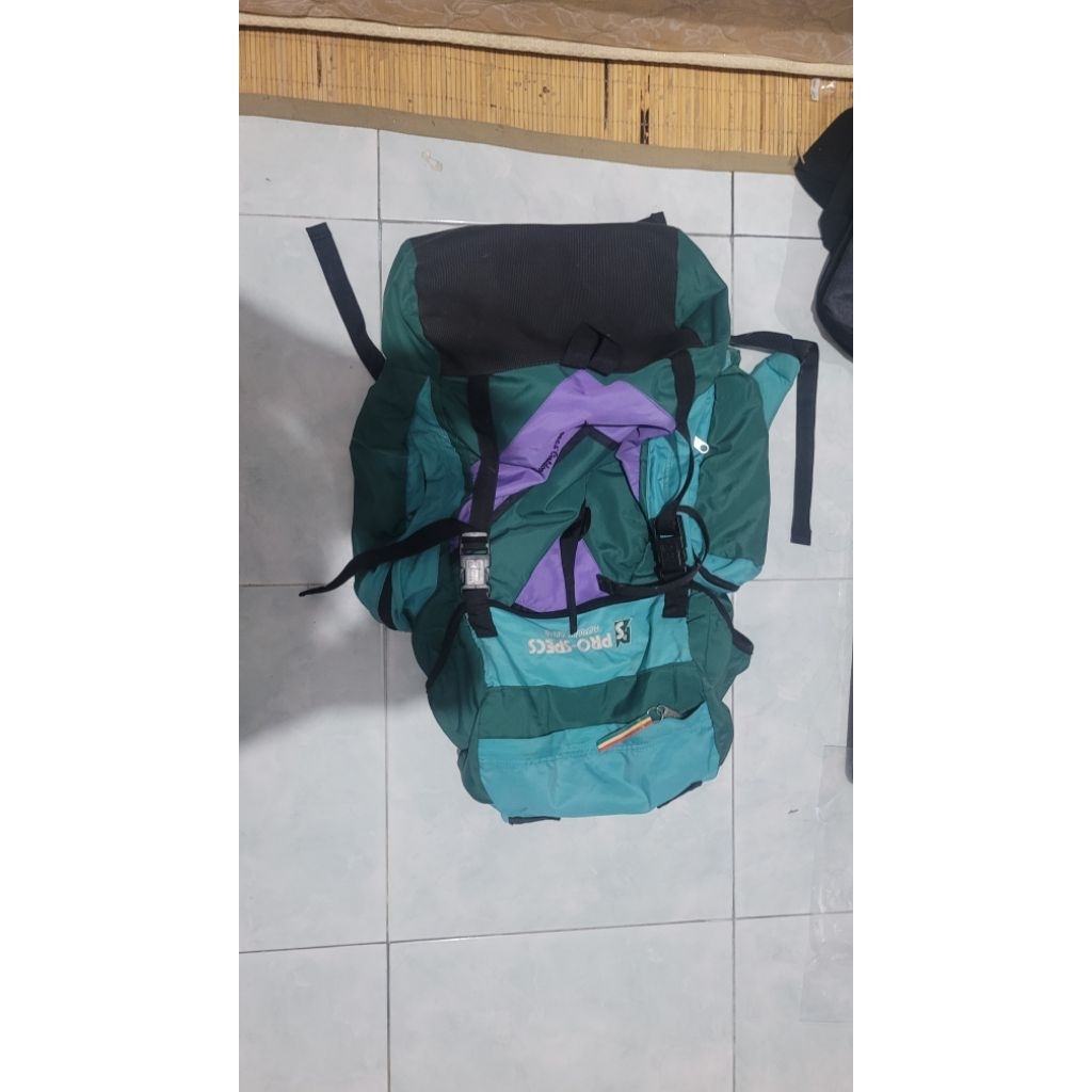 Tas hijau second pro specs