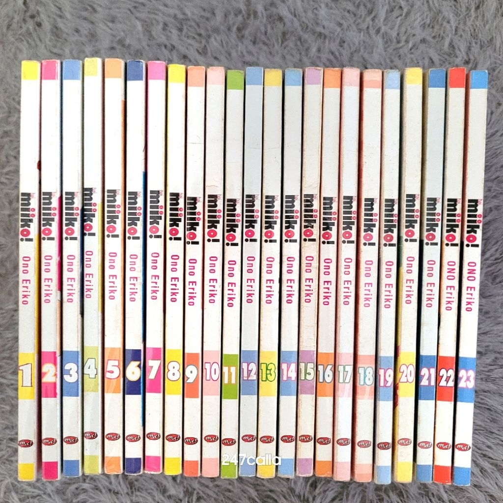 Hai miiko Volume 1-23 Set Second Kolpri