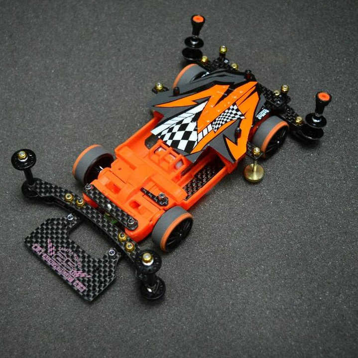 TAMIYA MINI4WD OPEN CLASS / TAMIYA STO 50 OPEN CLASS / orange abu