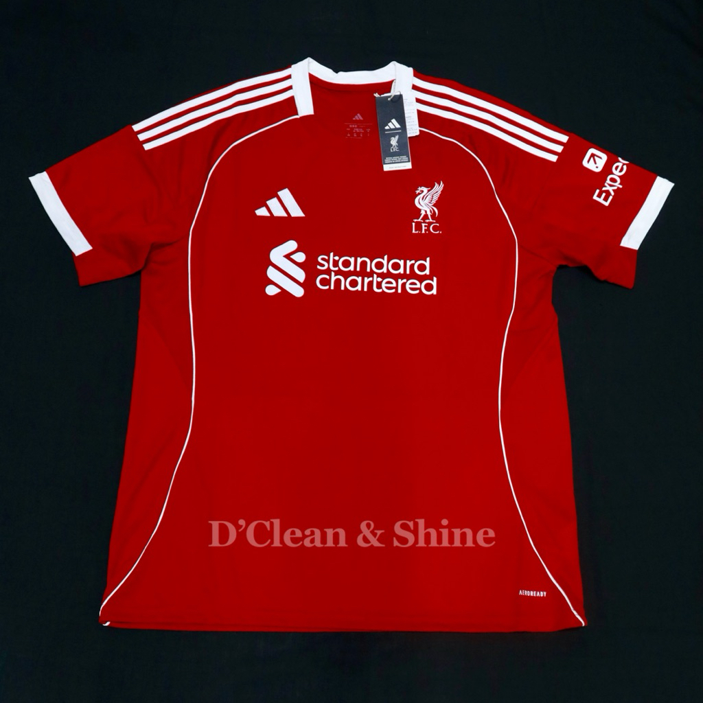 Jersey Original Liverpool Home 2025/2026 Adidas Original