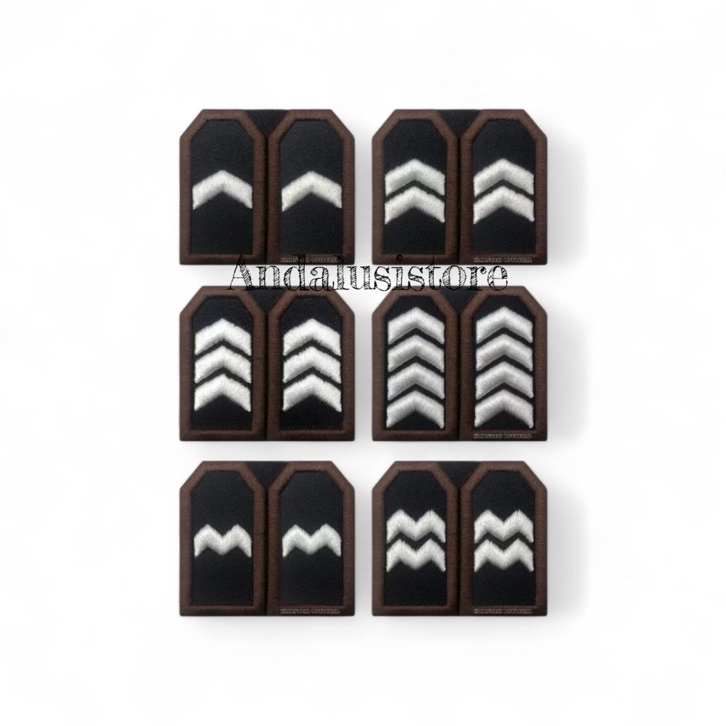 PANGKAT PDL POLISI BINTARA LIS COKLAT | PANGKAT PDL POLRI LIS COKLAT