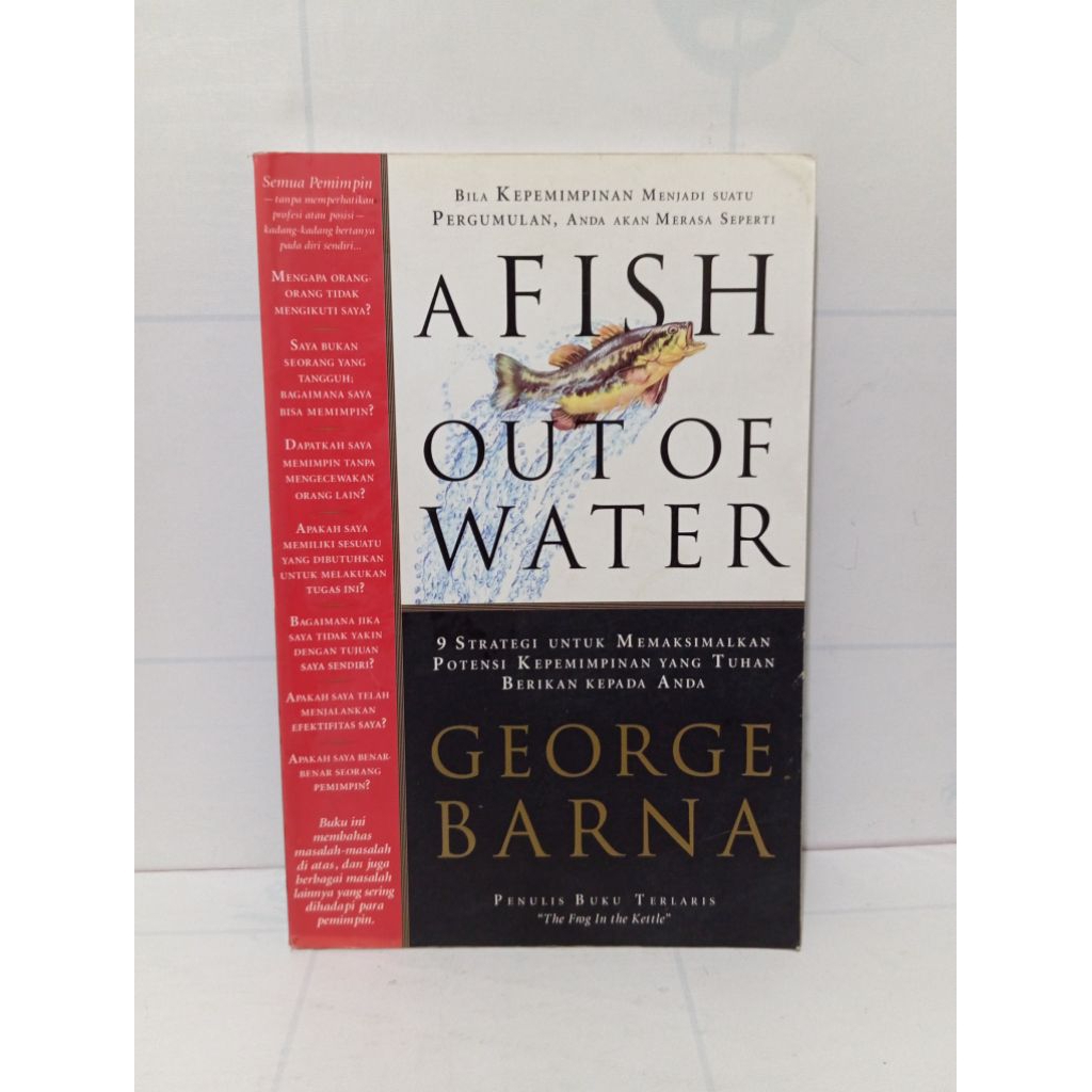 Buku A Fish Out Of Water By George Barna Original