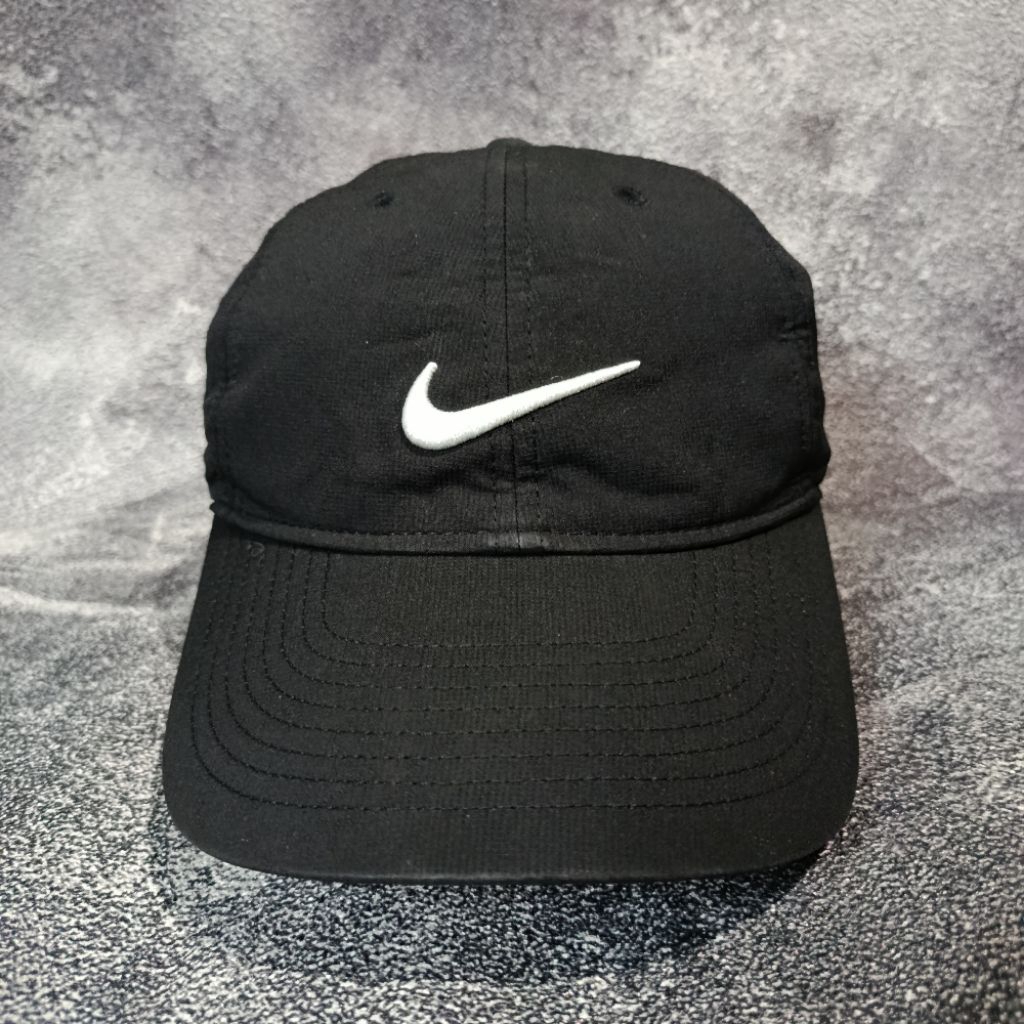 Digidegu Topi Running NIKE / Topi Olahraga / Warna Hitam