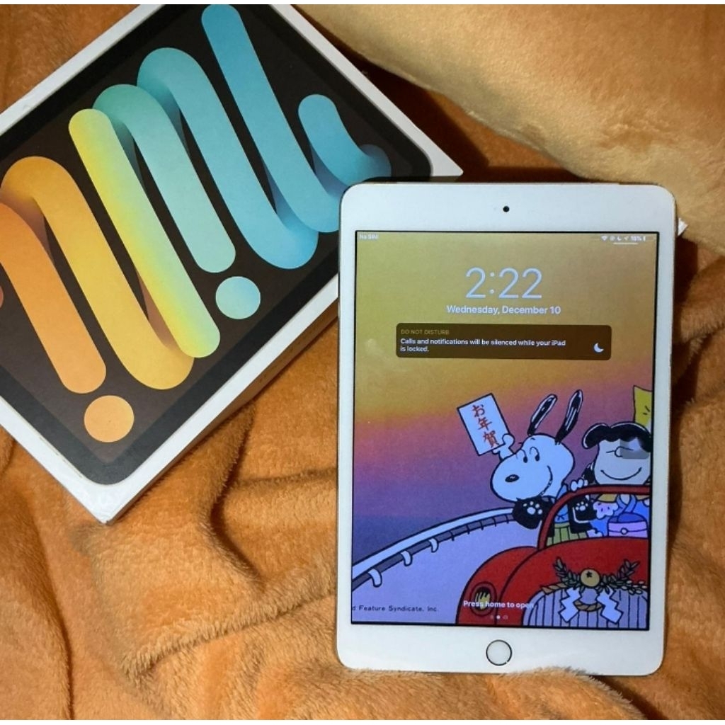 iPad mini 3 16GB WARNA GOLD SECOND