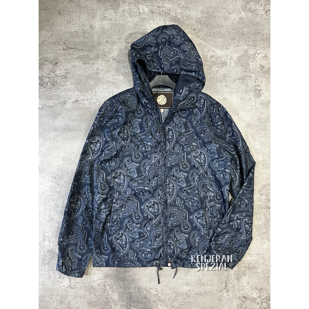 Pretty Green Paisley Jacket Navy