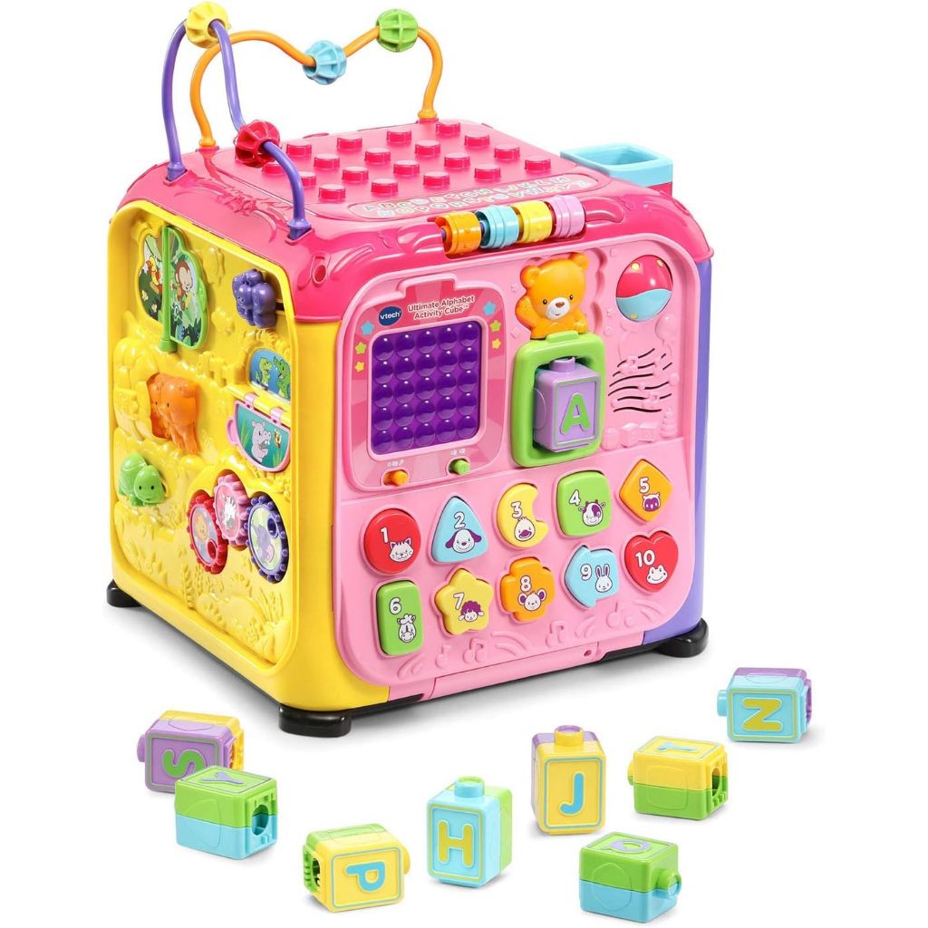 VTech Ultimate Alphabet Activity Cube, Pink