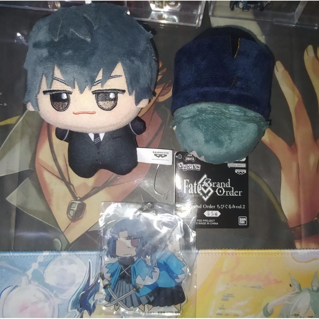 FGO Fate/Grand Order Saitou Hajime Chibigurumi Mochi mochi Mascot Acrylic Keychain