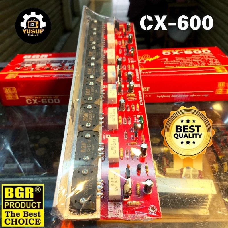 KIT POWER AMPLIFIER STEREO 600watt