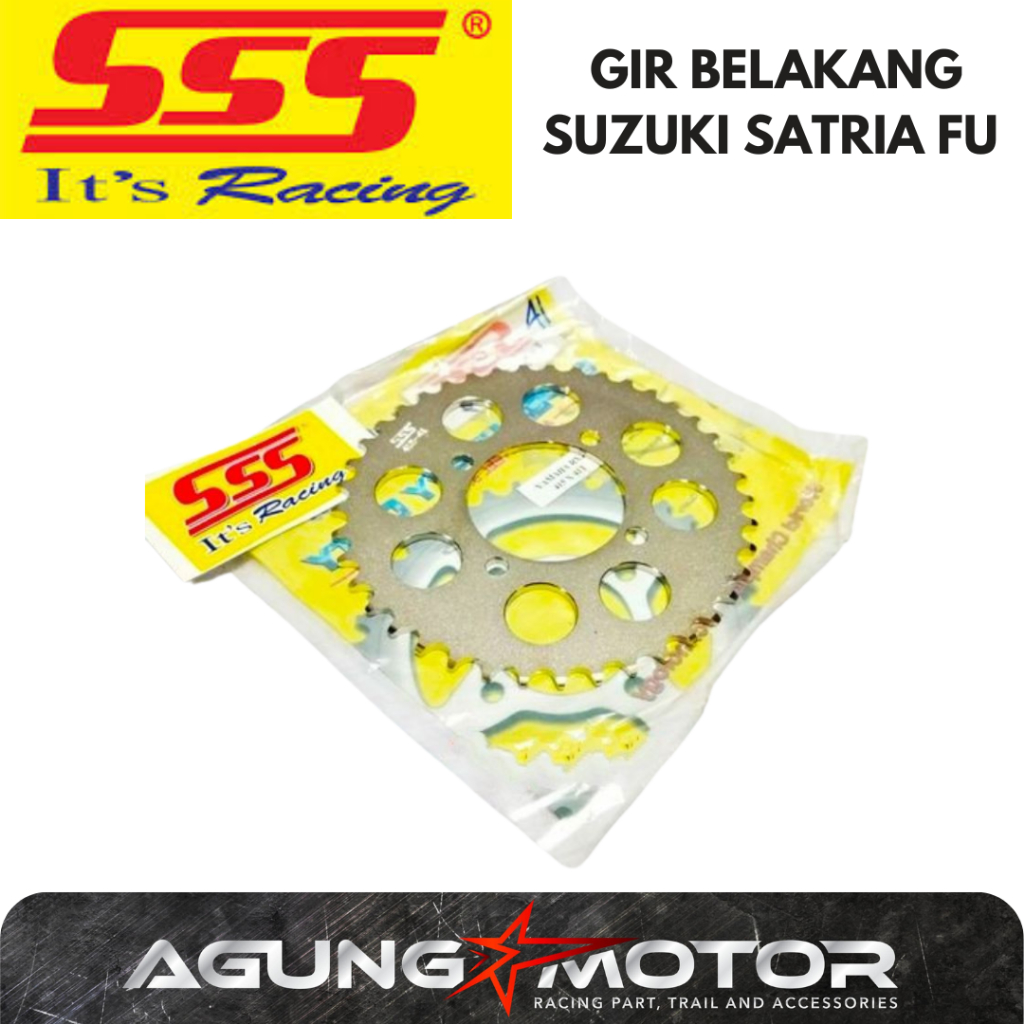 Gir SSS Belakang Satria FU Ukuran T 35 36 39 45 Modifikasi Racing