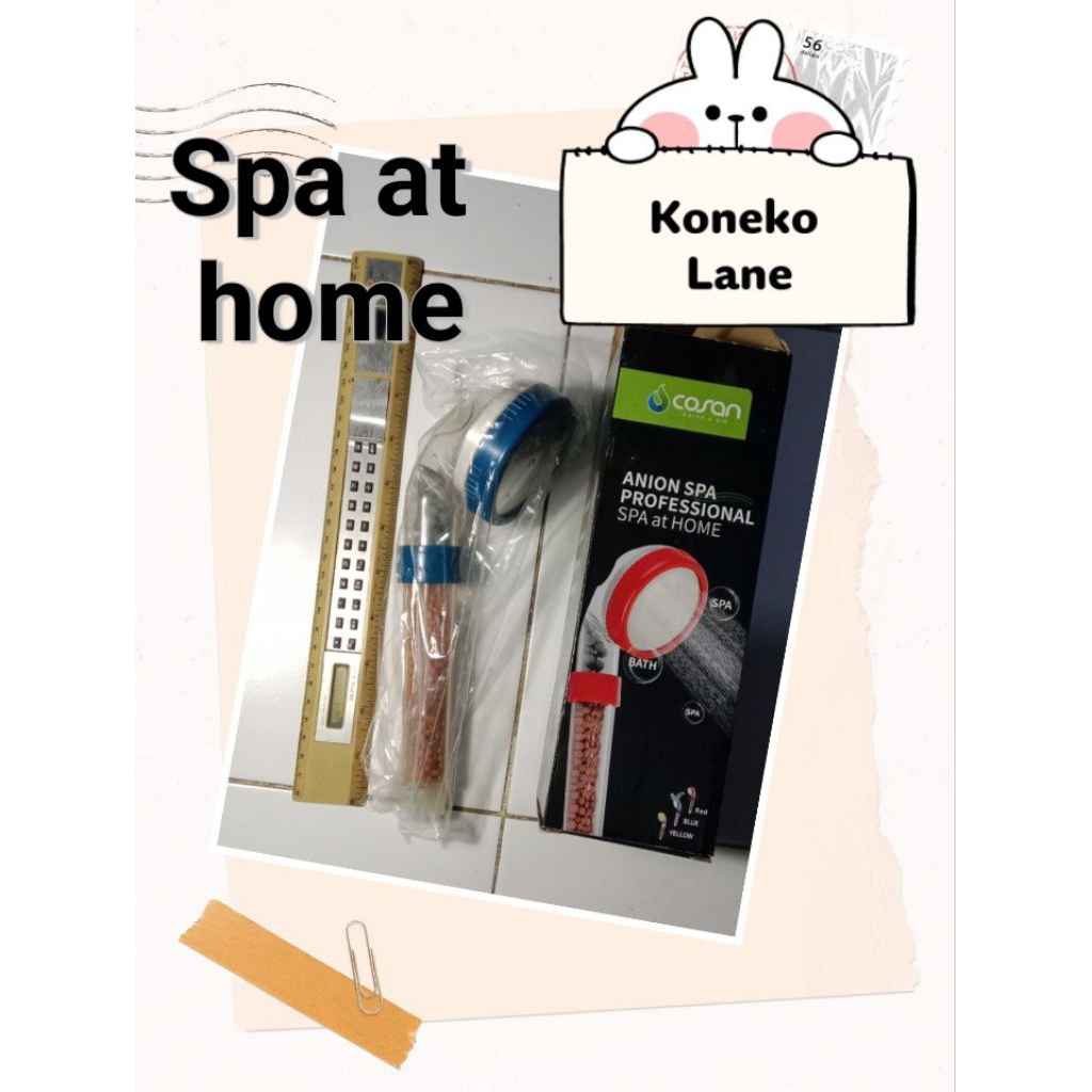 Cosan Head shower -Anion Spa Professional spa at home. head shower murah koneko lane