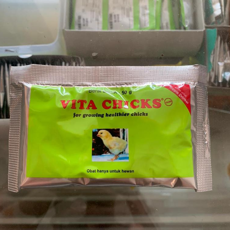 Vitamin Ayam Vita Chicks Medion 50 gram / Vitamin Ayam