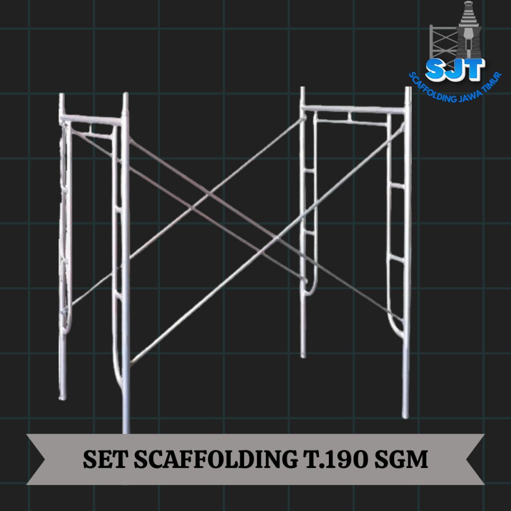 SET SCAFFOLDING T.190 GALVANISE