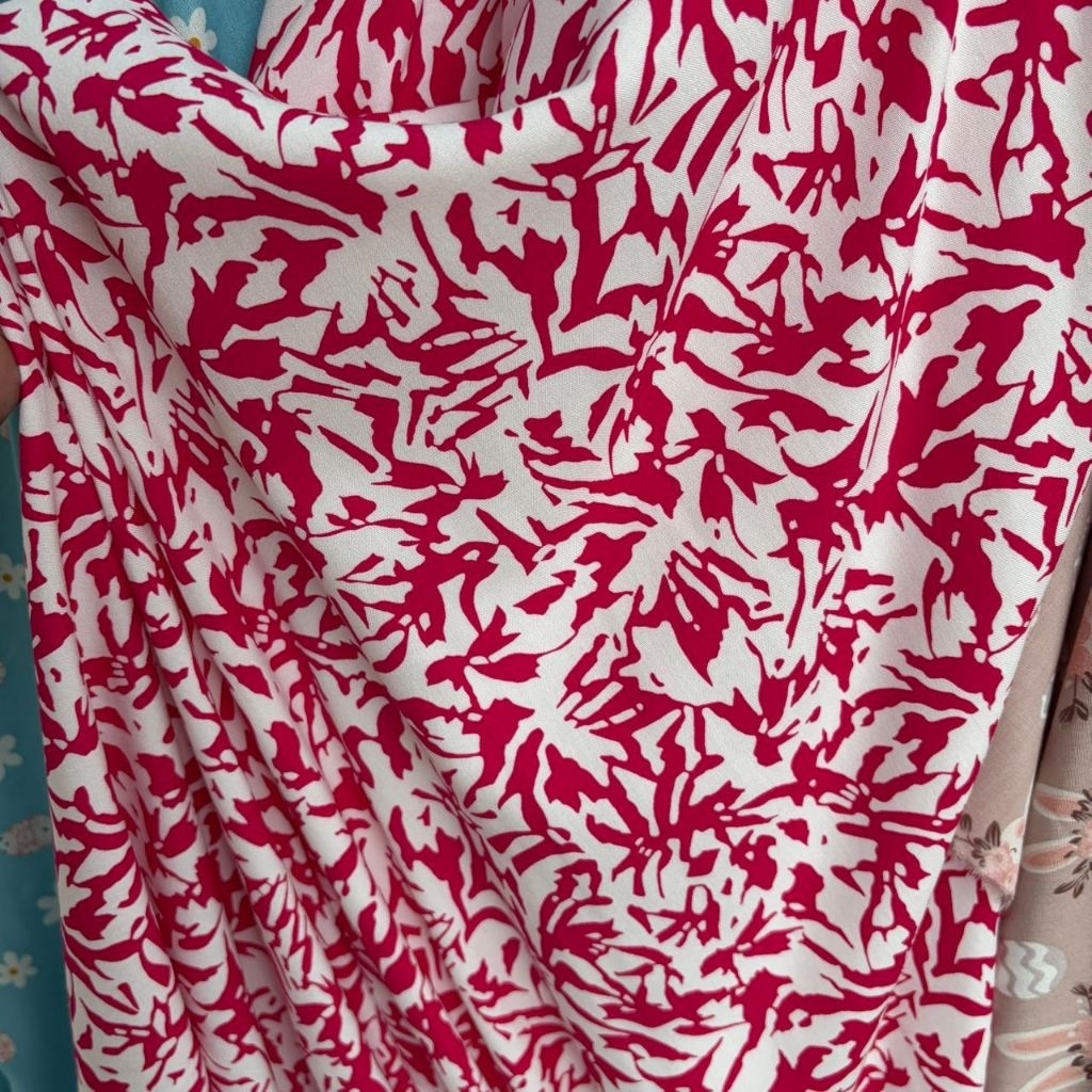 kain katun rayon viskose motif abstrak premium (0,5m)