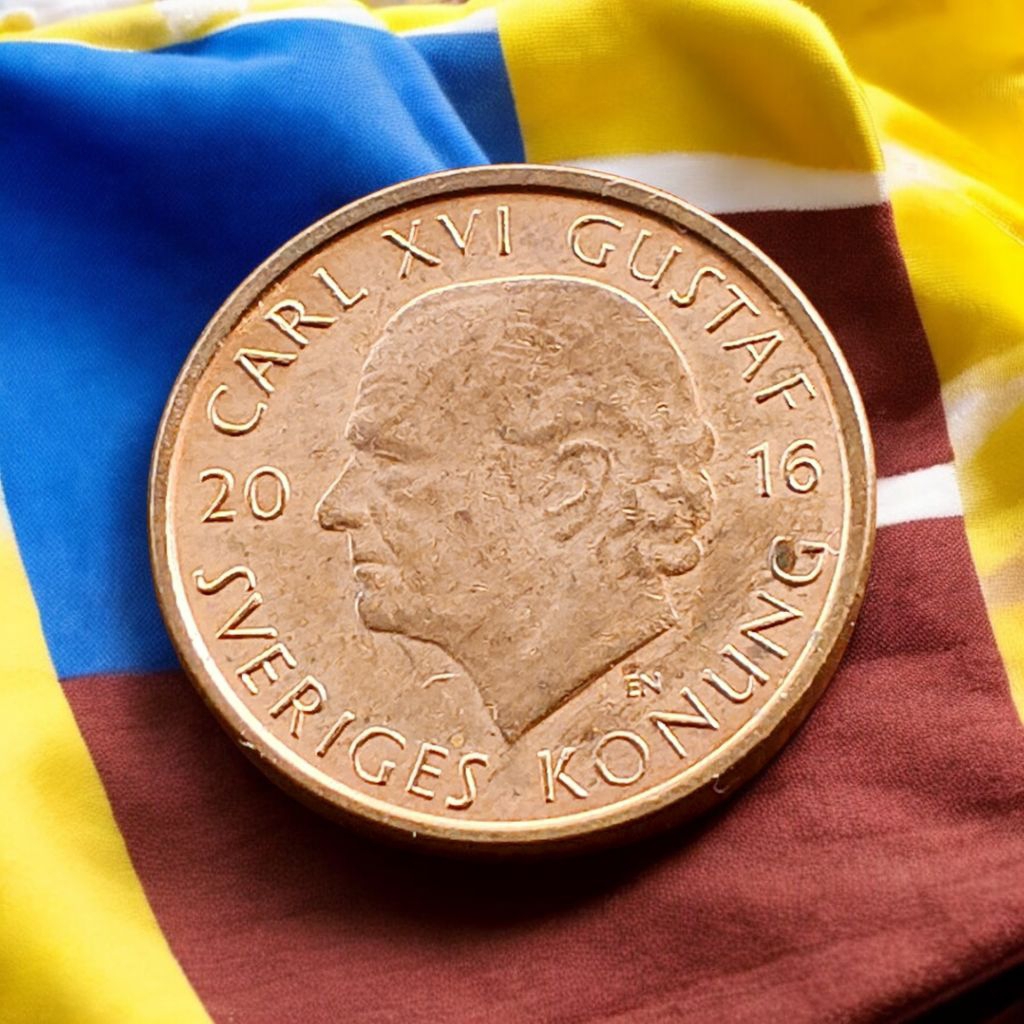 Koin asing Swedia En Krona 2016