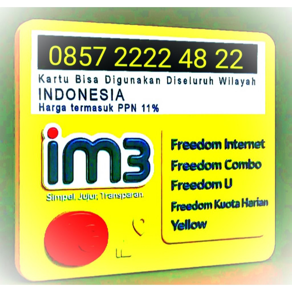 Nomor Cantik Indosat Rapih 2222 48 22