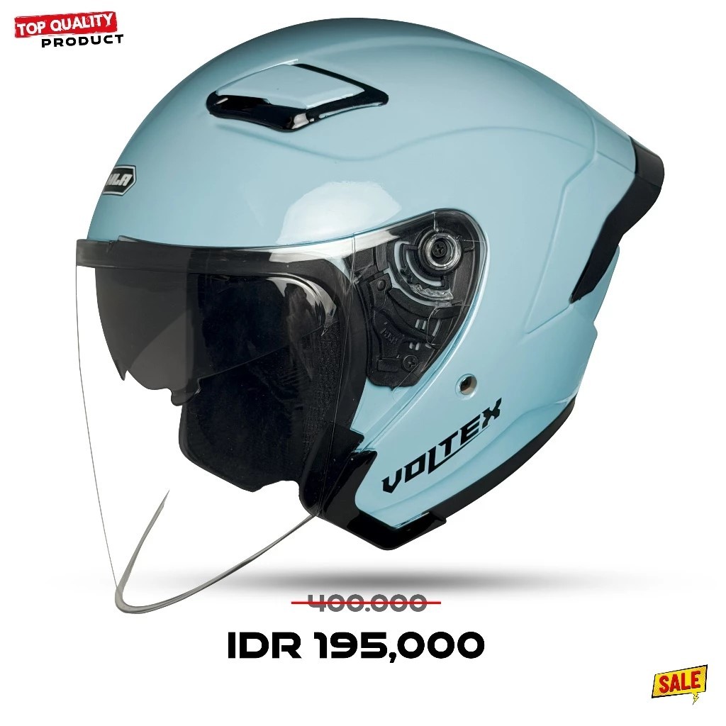 Helm Dewasa MLA Voltex SNI Unisex Cowo Cewe Galaxy ORIGINAL / Helm MLA