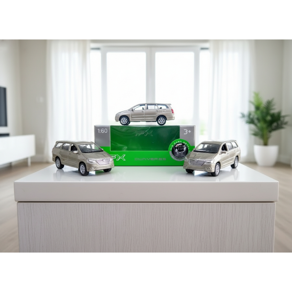 Diecast Toyota kijang Innova mainan miniatur mobil murah