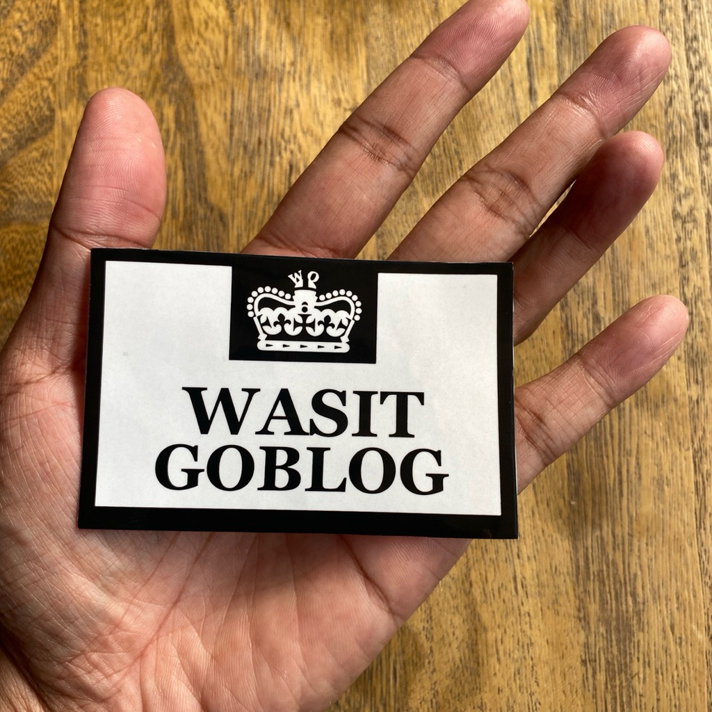 Sticker Aesthetic Laptop Tumblr Helm Casual Football Hooligan Wasit 60bl06
