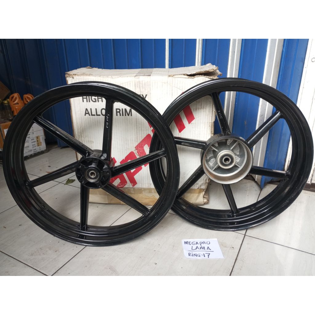 velg bintang velg balok Megapro lama