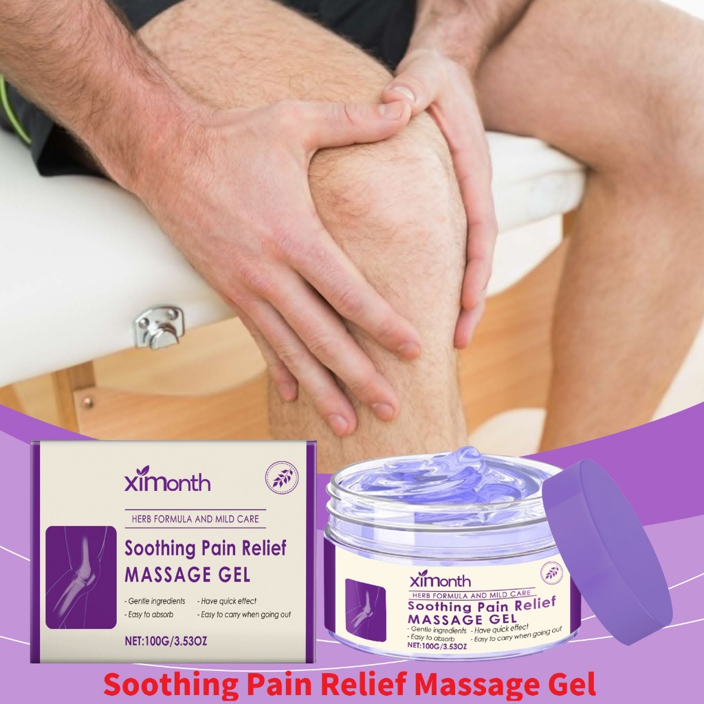 Ximonth Body Massage gel 100g Daily Care Joint Knee Elbow Shoulder Comfort External Massage gel