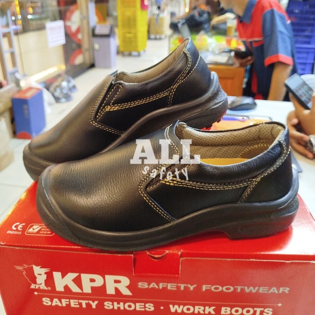 Sepatu safety king power KPR type L-807 H original 100% / safety shoes KPR L -807 hitam murah berkua