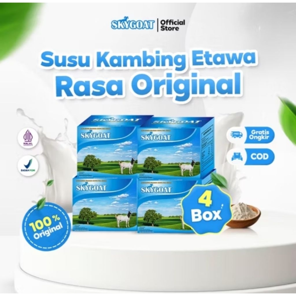 Skygoat paket 4 Box susu Skygoat