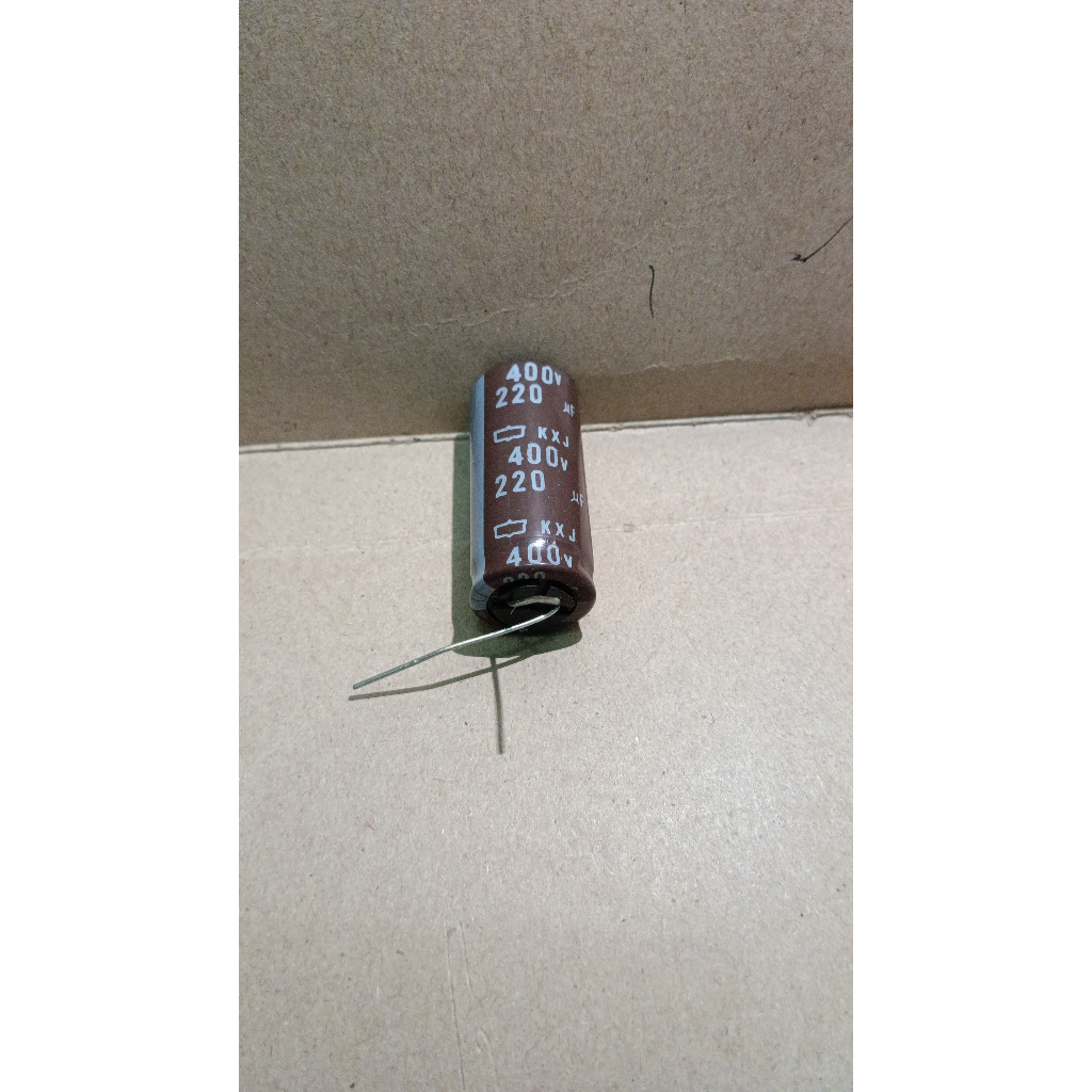 5597 kapasitor elco 220uf 220 uf 400v 400volt 400 volt nippon chemicon