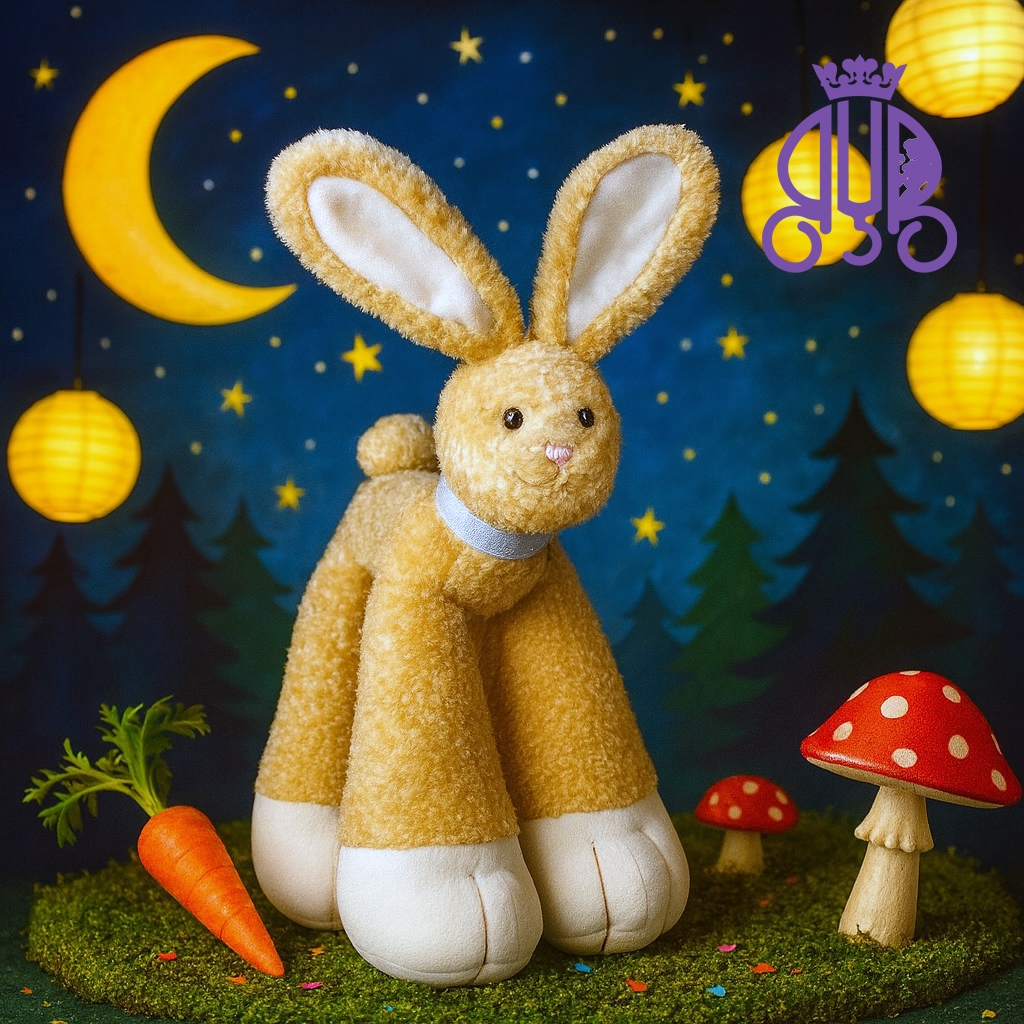 Boneka kelinci kaki besar