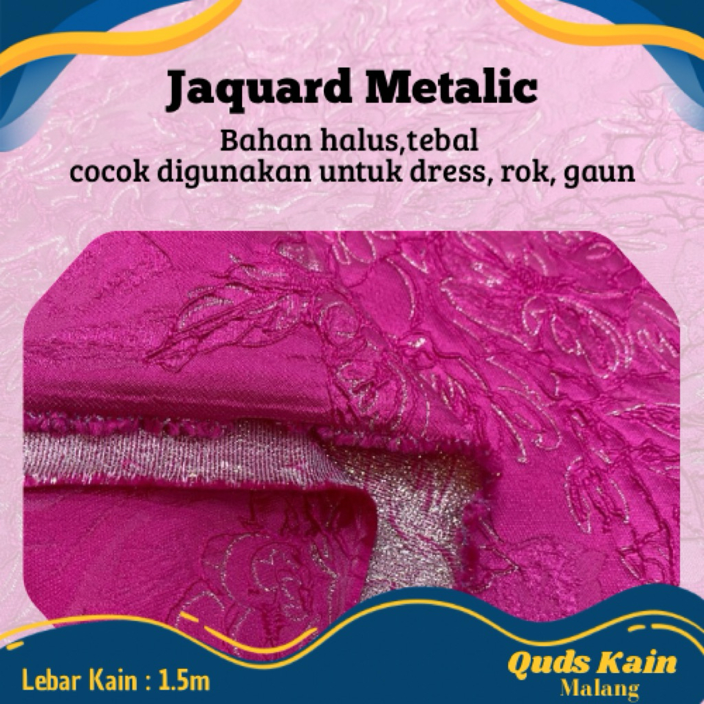 Kain Jacquard Metalic Emboss