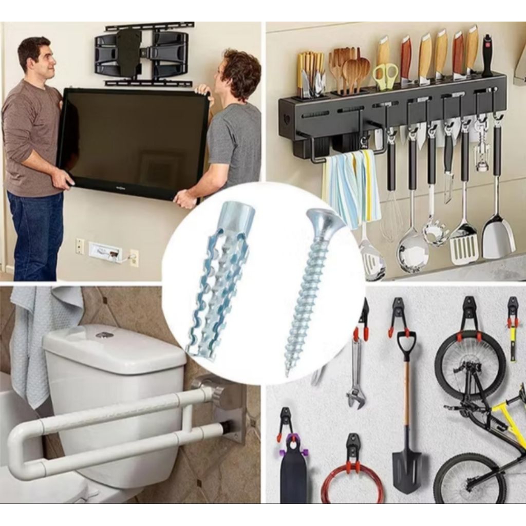 sekrup fiser tembok angkur baut beton tembok