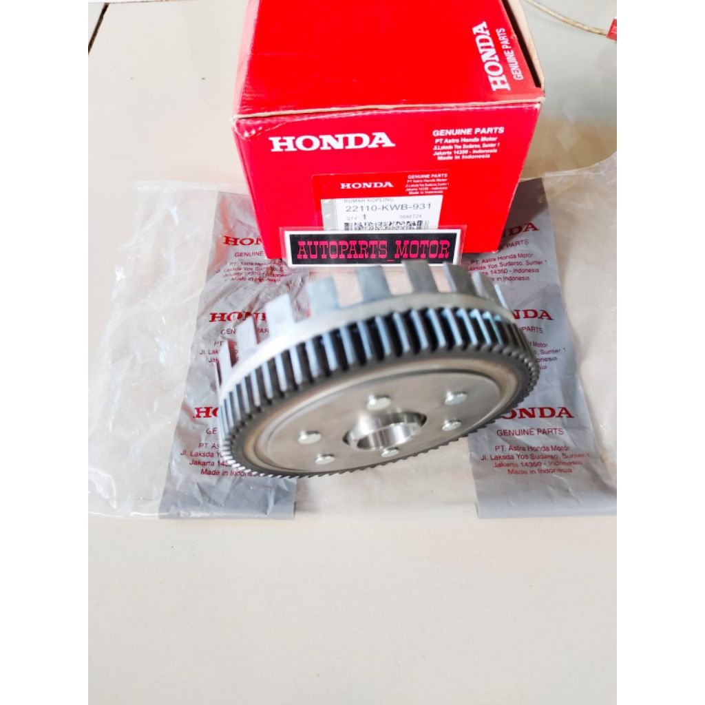 Rumah kopling Almunium+gigi gendeng revo absolut 110  blade 110