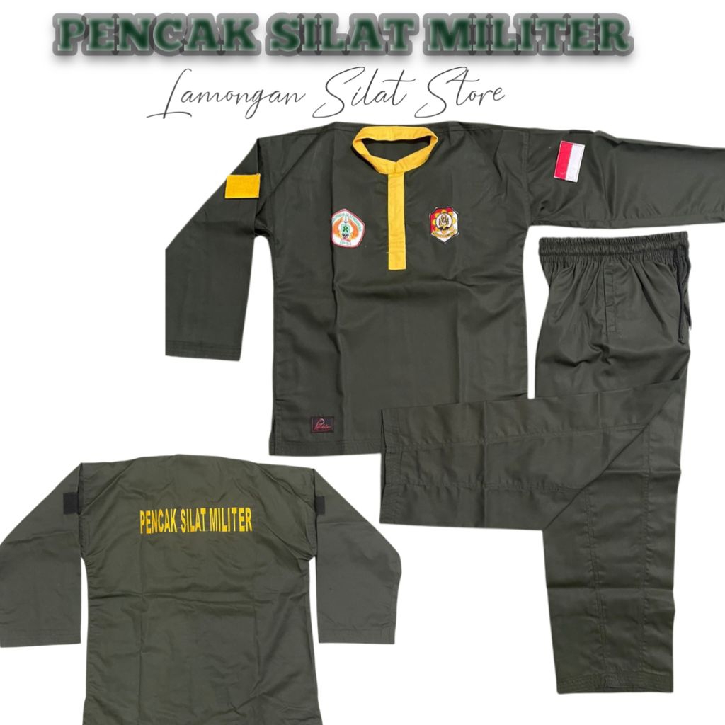 SERAGAM PENCAK SILAT MILITER