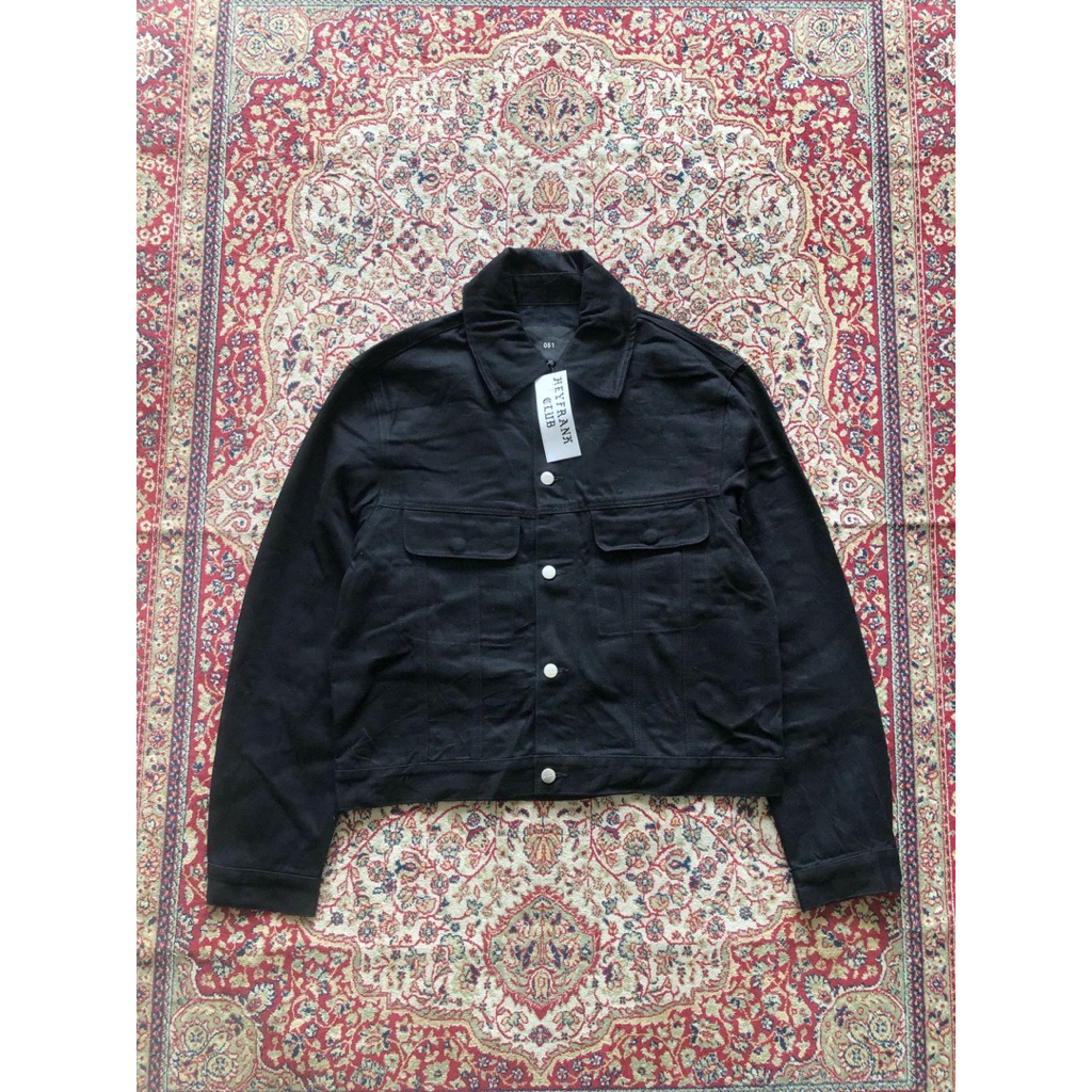 Plac kr trucker boxy fit jeans jacket vintage trucker denim jacket H646