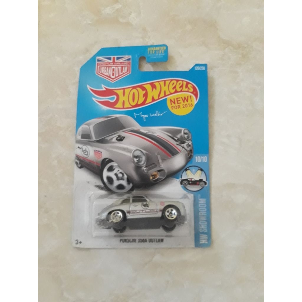 hot wheels porsche 956a outlaw siover new for 2016 akta usa card