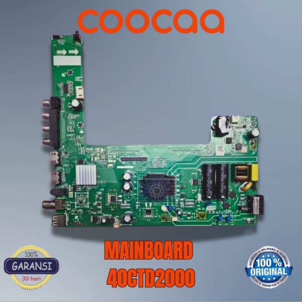 MB - MAINBOARD - MOTHERBOARD - MESIN TV COOCAA 40CTD2000 40CTD2000