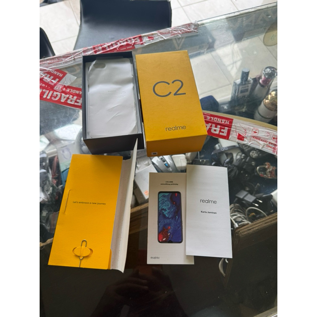DUS BOX KOTAK REALME C2 ORIGINAL COPOTAN