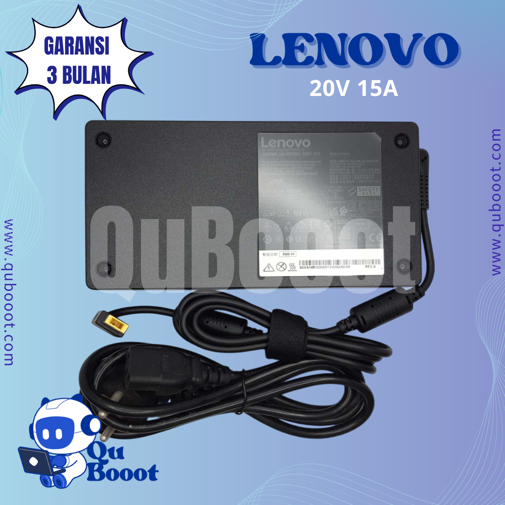 Adaptor Lenovo 300W LEGION 7 16ACH6 LEGION 7 GEN 6 16LEGION R9000P 20V 15A