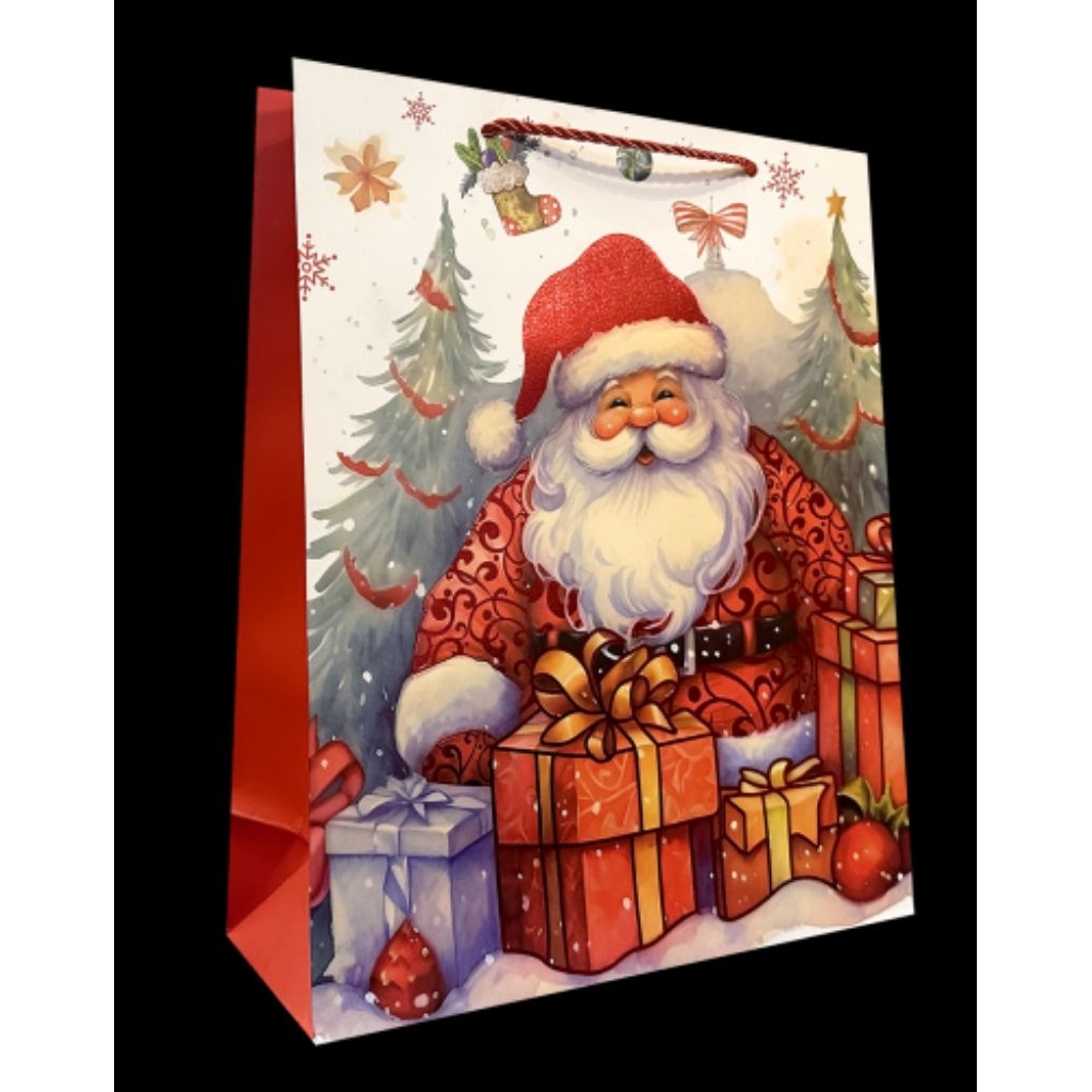 Paper Bag Natal/Paper Bag motif Natal/Christmas