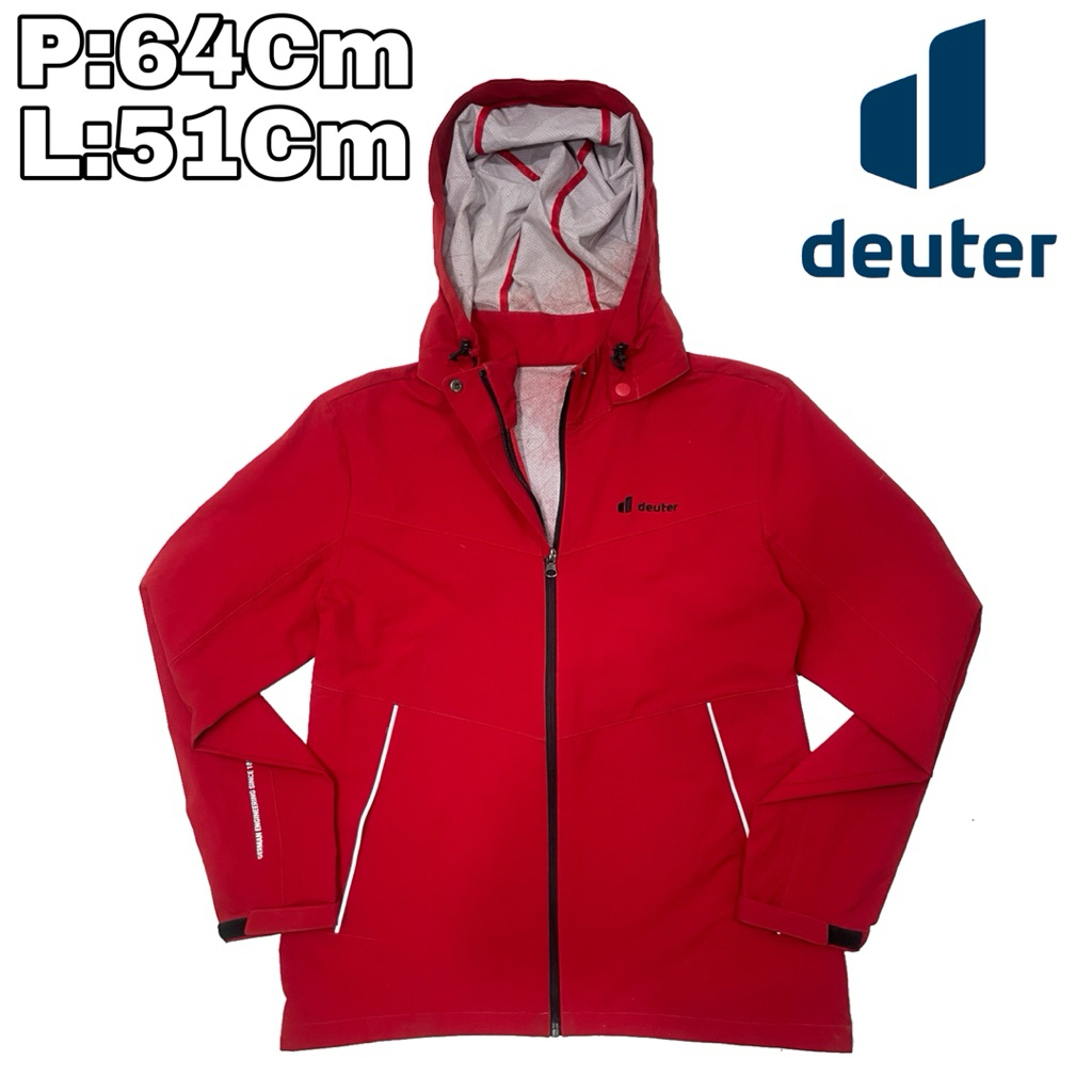 J117 Jaket Outdoor Waterproof Deuter Germany Sport  Tahan Air Musim Dingin Hiking Pendaki Gunung