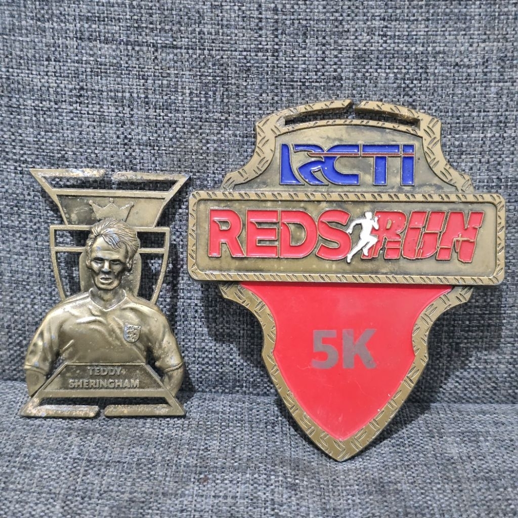 medali finisher running Rcti Reds Run 5k