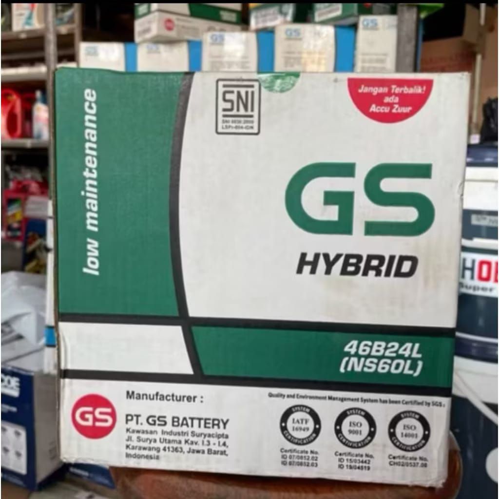 AKI GS HYBRID NS60L
