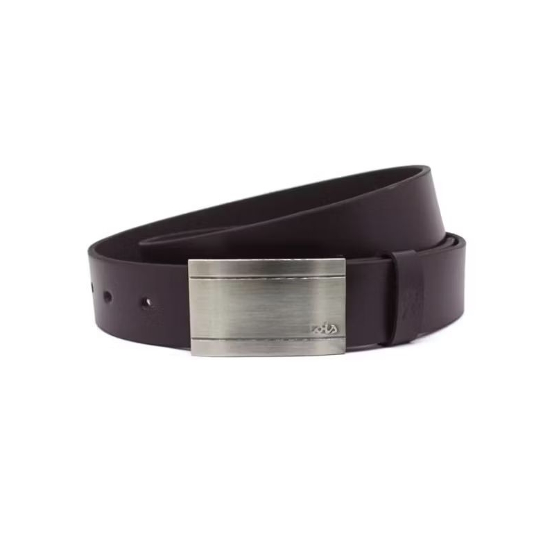 Belt Kulit B460NBR Belt Pria Gesper Ikat Pinggang Sabuk Pria Original Lois Hitam