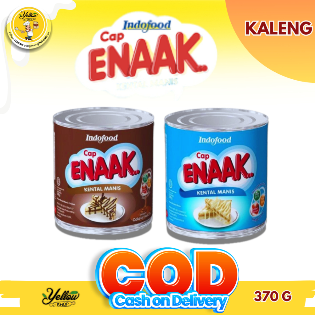 SUSU KENTAL MANIS CAP ENAK 370GR (KALENG)