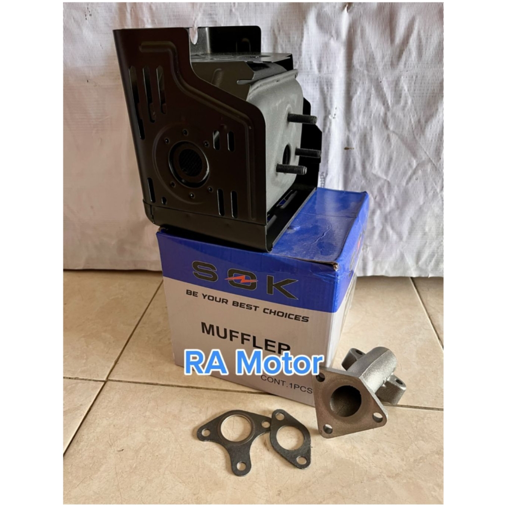 MUFFLER GX 390 MERK SOK