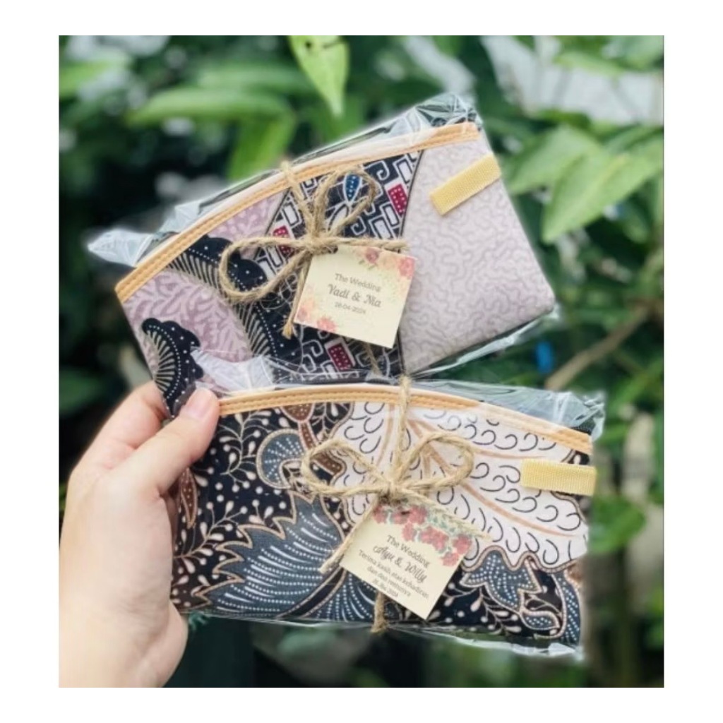 Dompet batik/souvenir/pernikahan