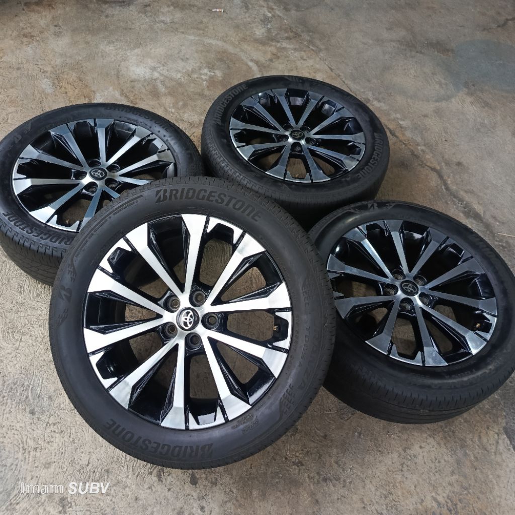 Velg Veloz New R17 Set ban Bridgestone (Satuan/Serep)