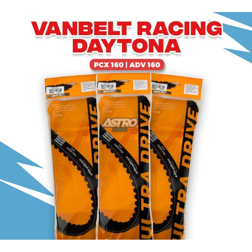 Vanbelt V-Belt Daytona Ultra Drive Vario 160.Pcx/ADV 150.Pcx/ADV 160 ORI Daytona